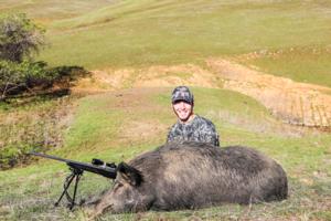 Northern California Wild Hog Hunting with SC2 Outdoors | Michael P. Shasta County, California